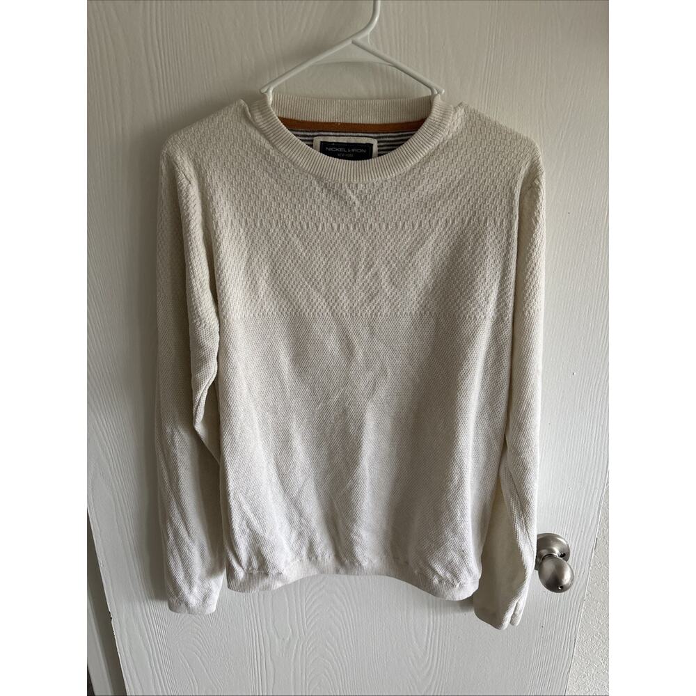 Nickel & Iron Cream Sweater Small